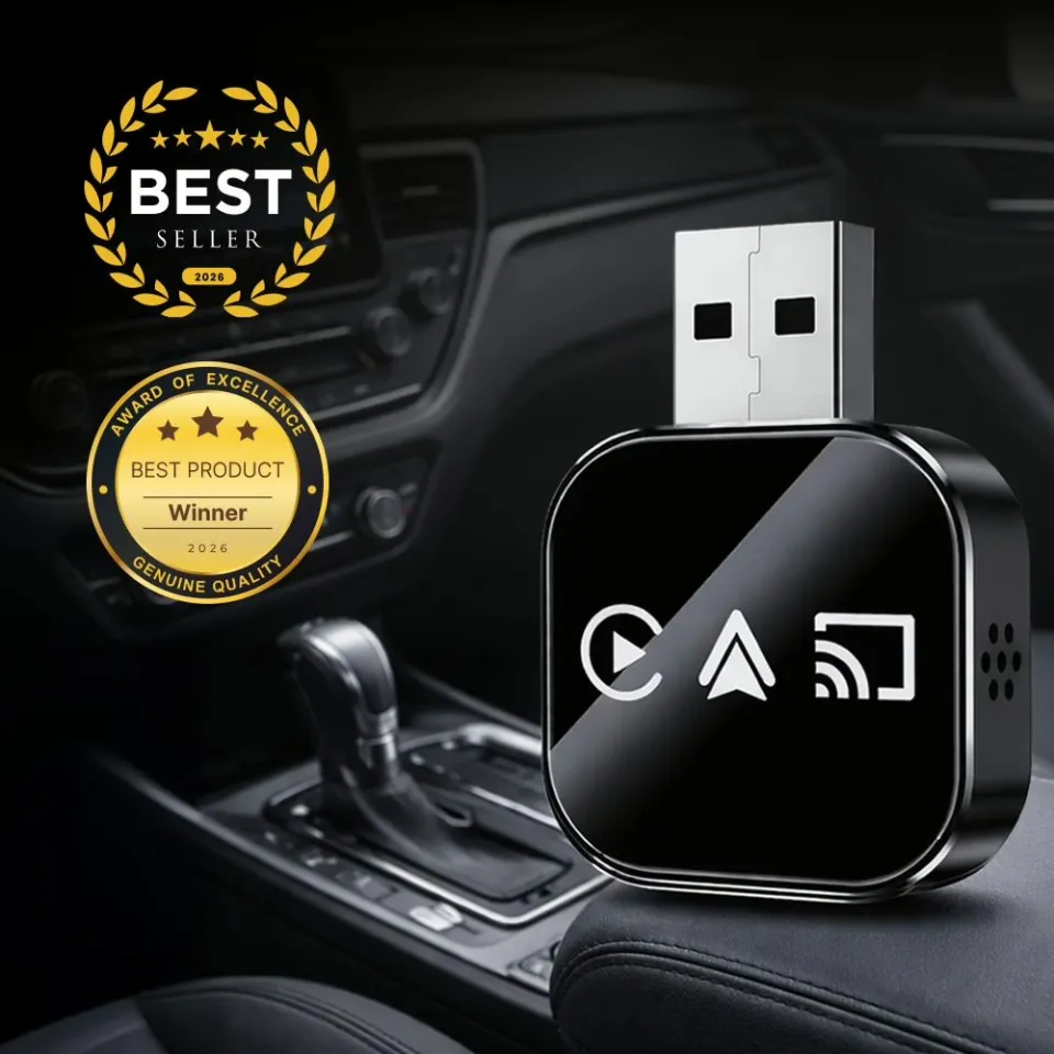 DrivePair wireless CarPlay and Android Auto adapter